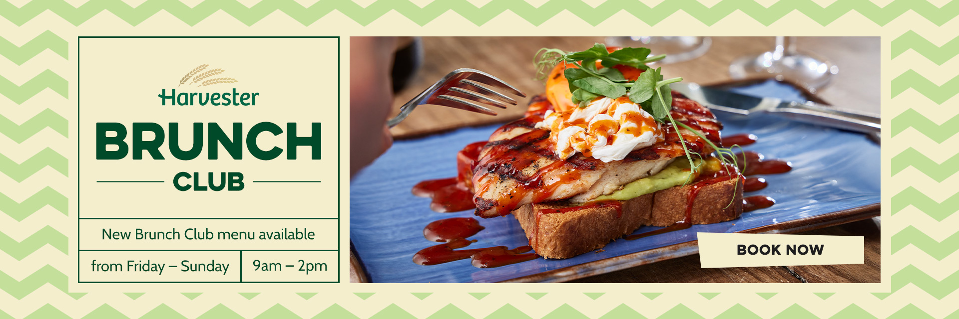 harvester breakfast menu