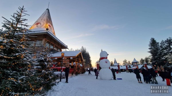 santa claus holiday village