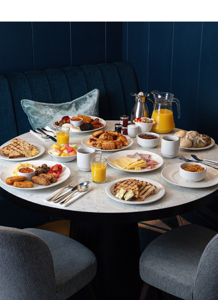 hotel breakfast