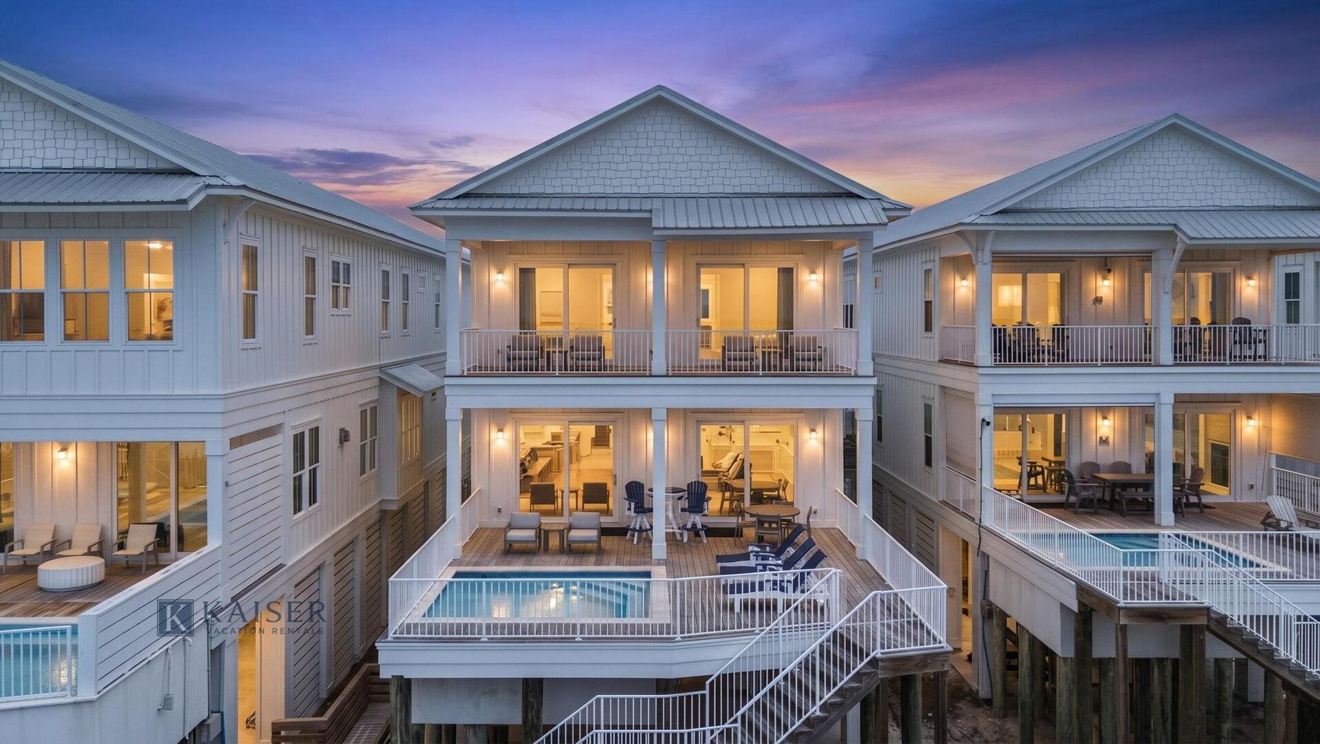 beach house rentals