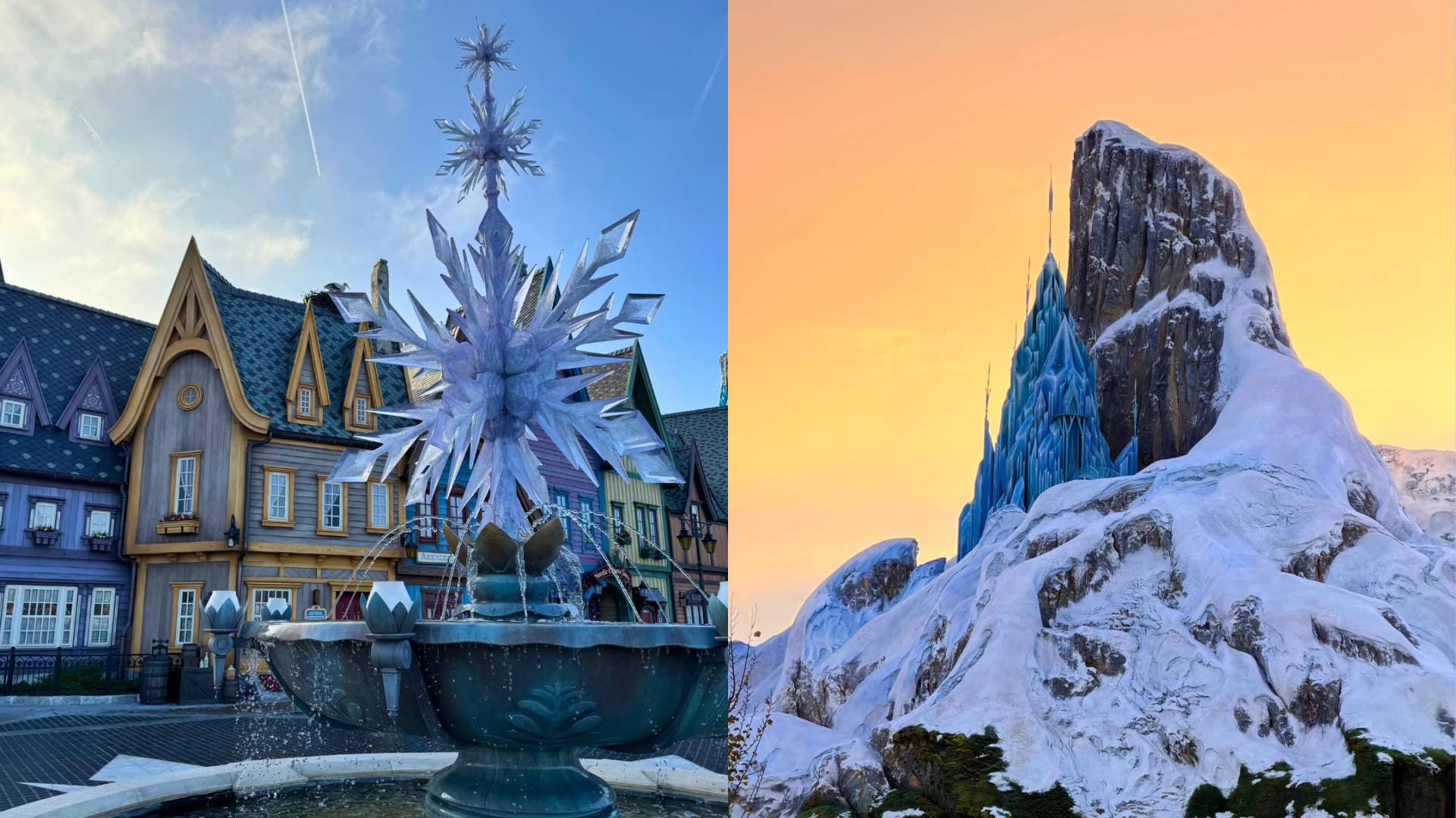 frozen at disneyland paris